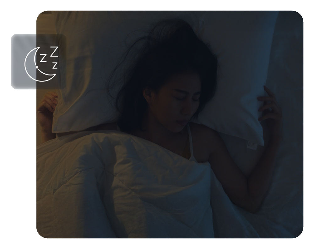 More time in Non-REM sleep